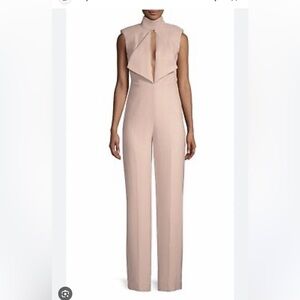Misha Collection Justine Jumpsuit High Neck Open Back Pantsuit Size 0